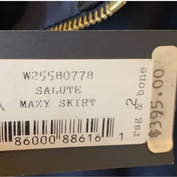 🐢 Rag & Bone Salute Mazy Pencil Skirt - Picture 6 of 8